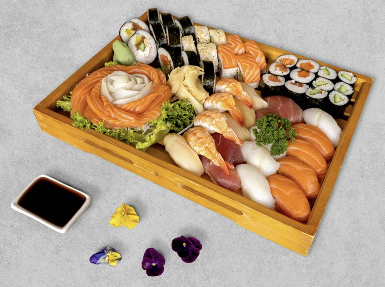 zestaw sushi